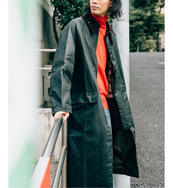 【Barbour / バブアー】OVERSIZE WAX BURGHLEY (バーレー)