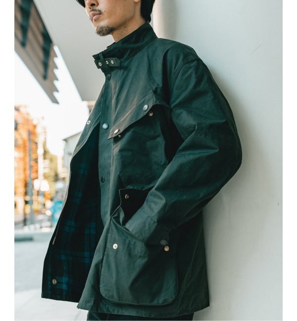 【Barbour for MARKAWARE & EDIFICE】バブアー 別注 Short Riding Coat