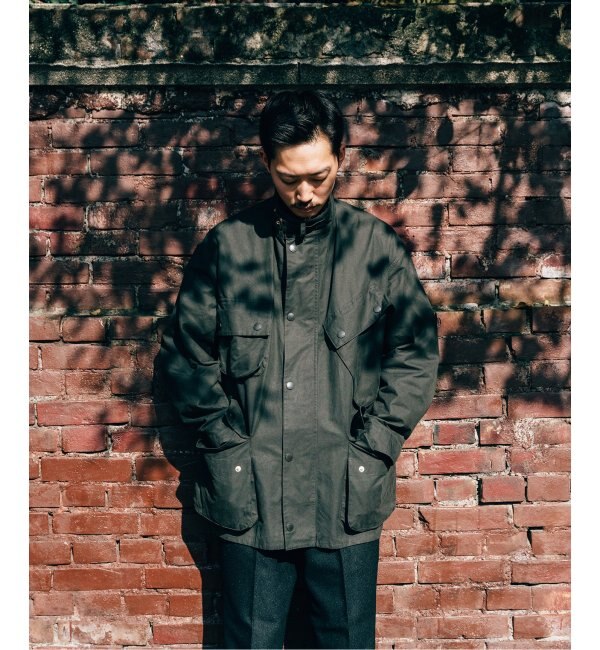 Barbour for MARKAWARE & EDIFICE】バブアー 別注 Short Riding Coat