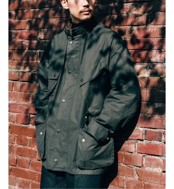 Barbour for MARKAWARE & EDIFICE】バブアー 別注 Short Riding Coat