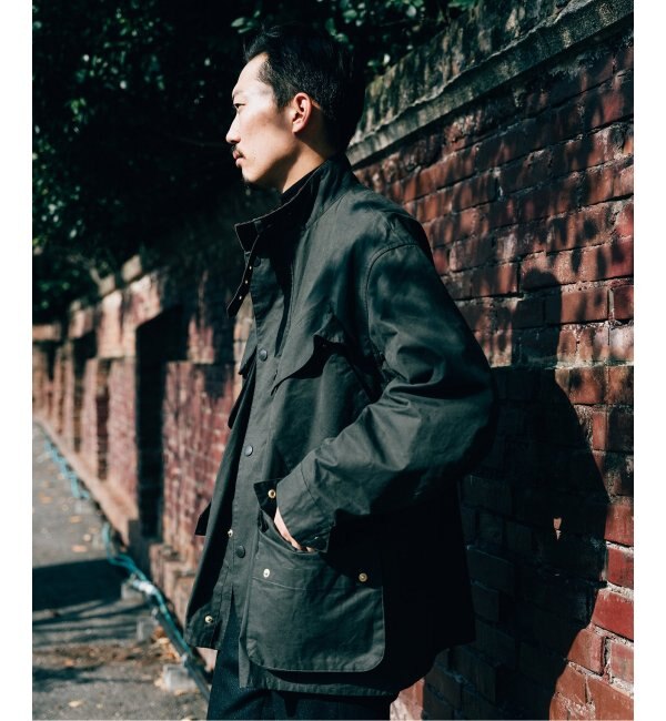 Barbour for MARKAWARE & EDIFICE】バブアー 別注 Short Riding Coat