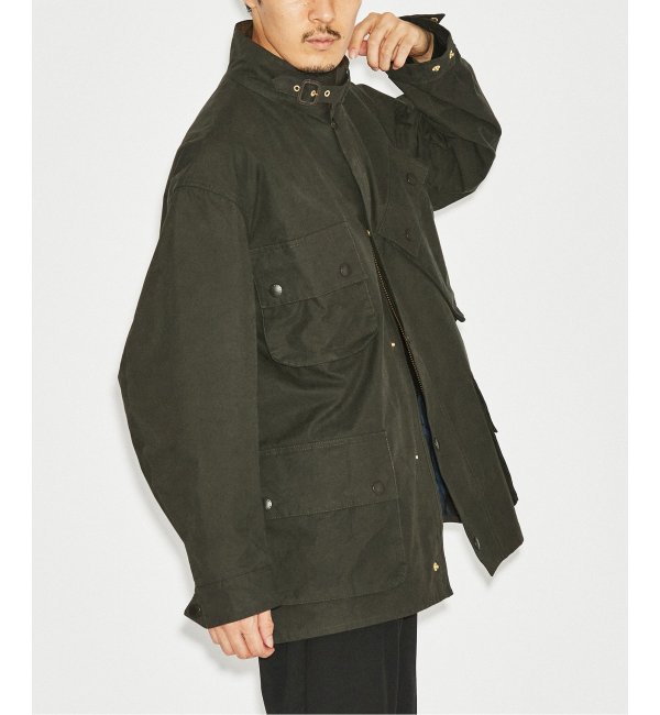 Barbour for MARKAWARE & EDIFICE】バブアー 別注 Short Riding Coat