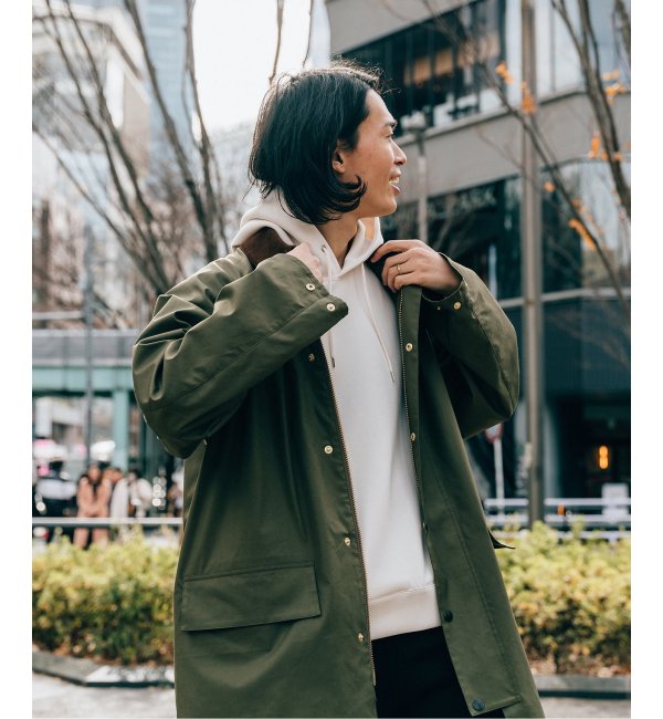 Barbour / バブアー】別注 OVERSIZED BURGHLEY（バーレー）|EDIFICE