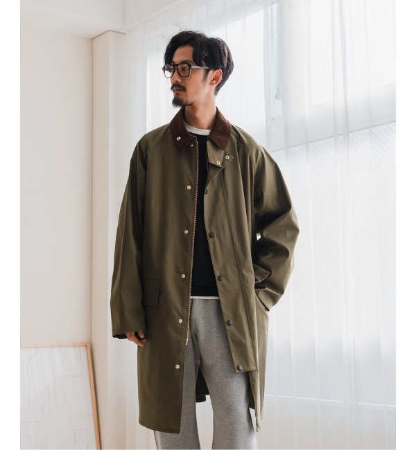 EDIFICE Barbour バブアー別注OVERSIZED BURGHLEY-