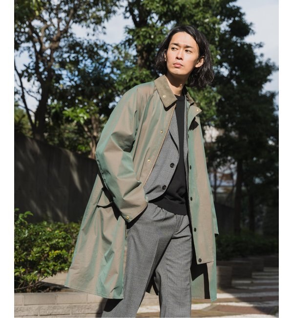 在庫あり/即出荷可】 Edifice別注 Barbour EDIFICE OVERSIZED BURGHLEY