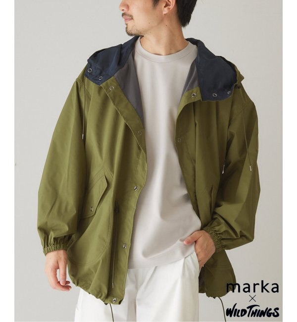 SALE／10%OFF 【marka × WILDTHINGS × 417】別注 SNOW PARKA ナイロン