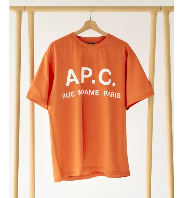 再入荷》【A.P.C. / アーペーセー】別注 オーバーサイズ ロゴプリント