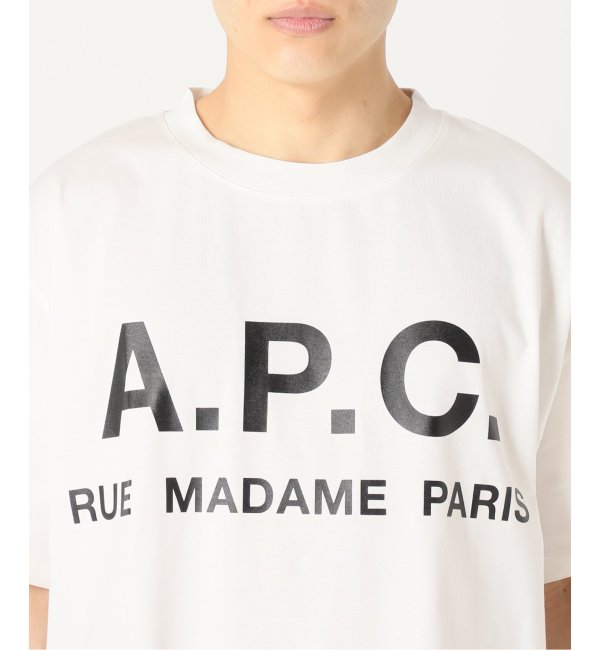 A.P.C エディフィス 別注 オーバーサイズ ロゴプリント Tシャツ L www