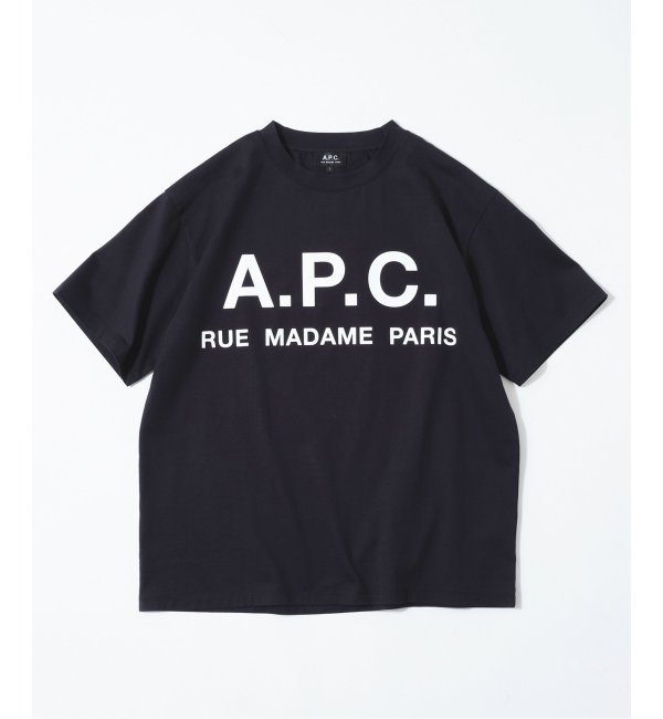 再入荷》【A.P.C. / アーペーセー】別注 オーバーサイズ ロゴプリント