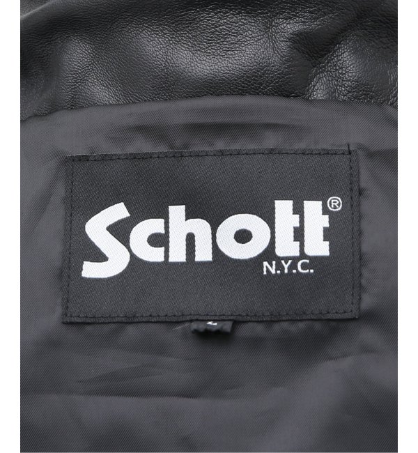 【Schott / ショット】LOOSE FIT LEATHER JKT