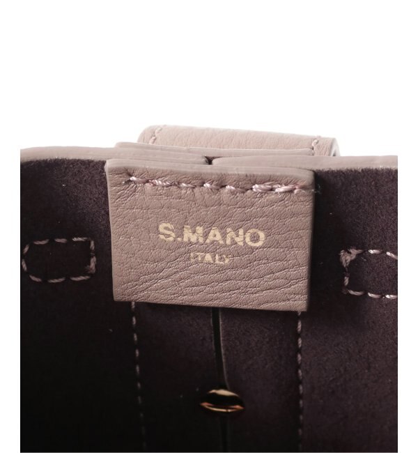 S.MANO / エス マーノ】SQUARE BOTTOM TOTE|EDIFICE(エディフィス)の