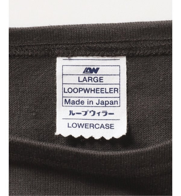 LOOPWHEELER for LOWERCASE】別注 リラックス バスクシャツ|EDIFICE