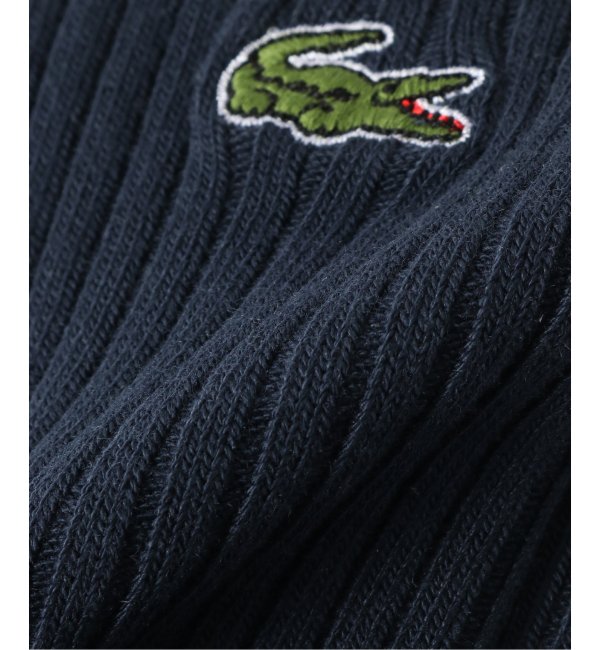 LACOSTE / ラコステ】 3×2リブクルーソックス|EDIFICE(エディフィス)の