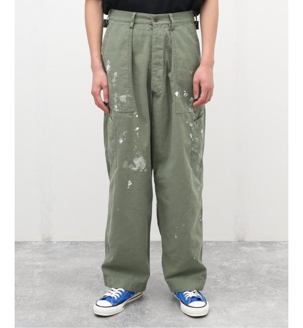 MARKAWARE / マーカウェア】BAKER PANTS PAINTED|EDIFICE(エディフィス