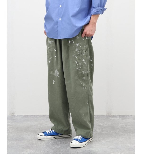 MARKAWARE / マーカウェア】BAKER PANTS PAINTED|EDIFICE(エディフィス