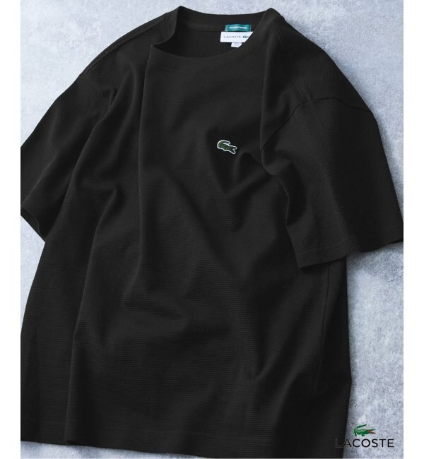 再入荷》【LACOSTE / ラコステ】別注 コットンリネンワッフルTシャツ