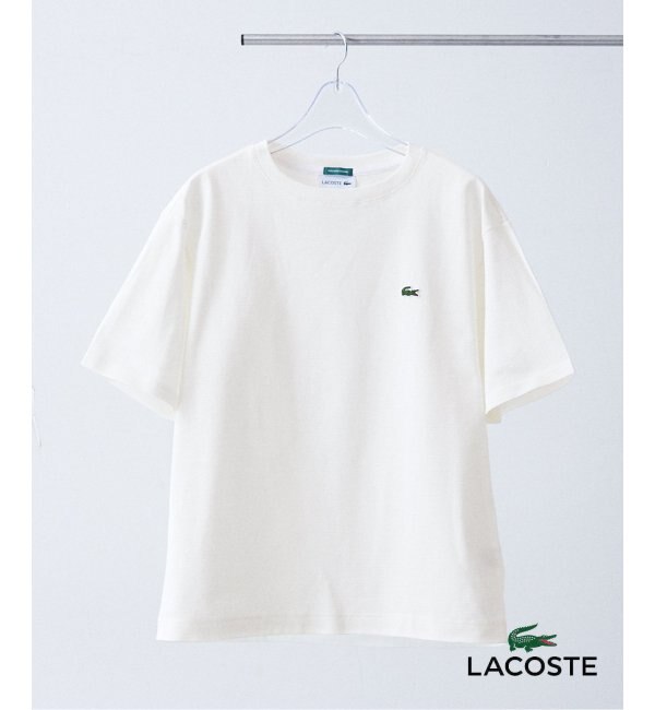 再入荷》【LACOSTE / ラコステ】別注 コットンリネンワッフルTシャツ