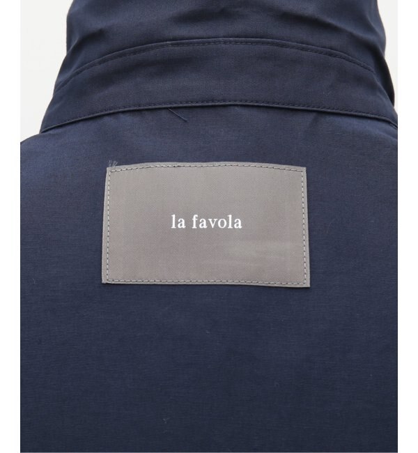【la favola / ラ ファーヴォラ】open collar shirt BZ