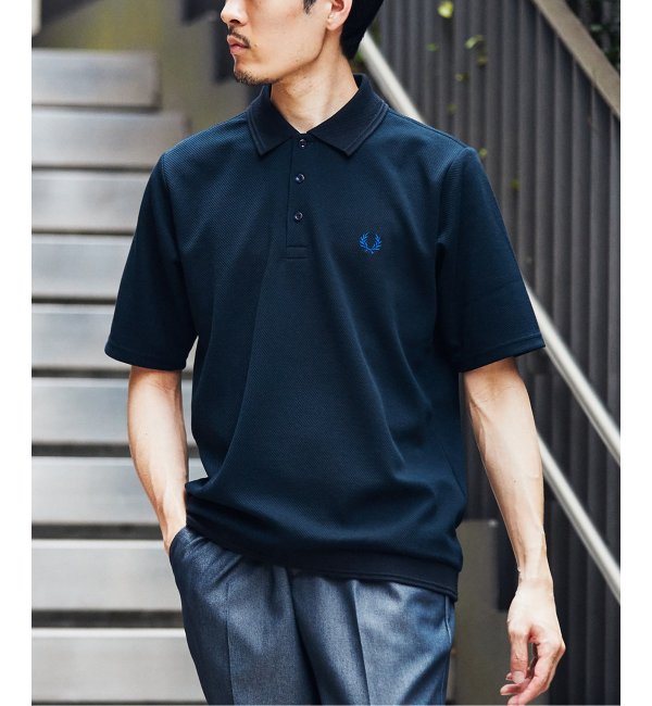 に初値下げ！ EDIFICE×FRED PERRY 別注プルオーバーシャツ Mサイズ