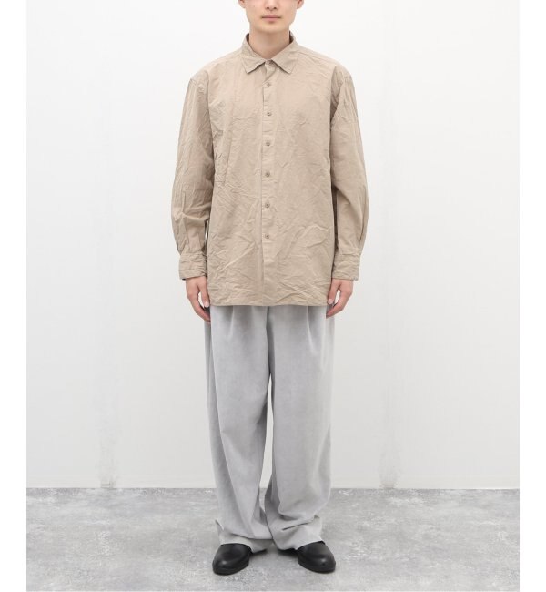 CASEY CASEY / ケイシ―ケイシー】BIG RACCOURCIE SHIRT|EDIFICE