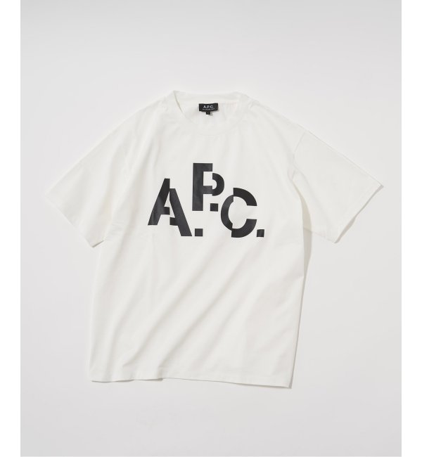 A.P.C./アー・ペー・セー】別注 DECALE プリント Tシャツ-