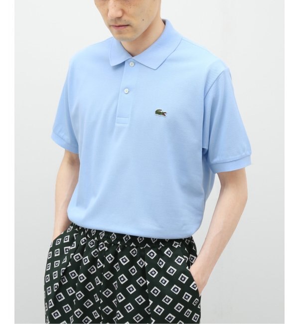 LACOSTE L1212ポロシャツ サックスブルー-