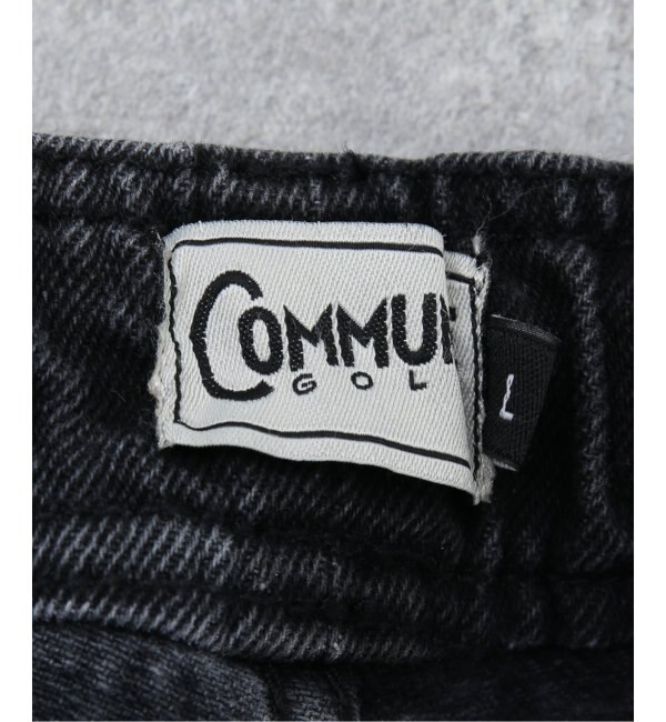 Commune Golf / コミューンゴルフ】Short confort Black denim|EDIFICE