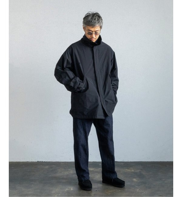 ATON / エイトン】別注 AIR WHEATHER SHORT MODS COAT|EDIFICE