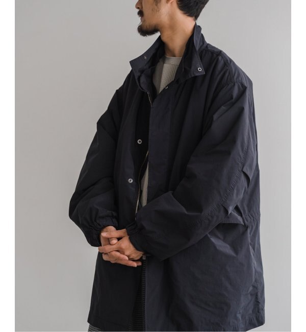 予約》【ATON / エイトン】別注 AIR WHEATHER SHORT MODS COAT|EDIFICE