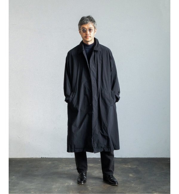 ATON / エイトン】別注 AIR WHEATHER BALMACAAN COAT|EDIFICE