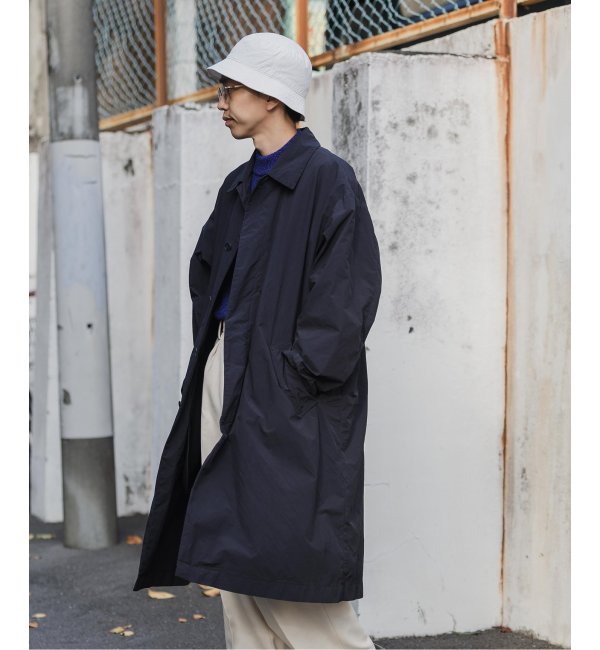 ATON / エイトン】別注 AIR WHEATHER BALMACAAN COAT|EDIFICE