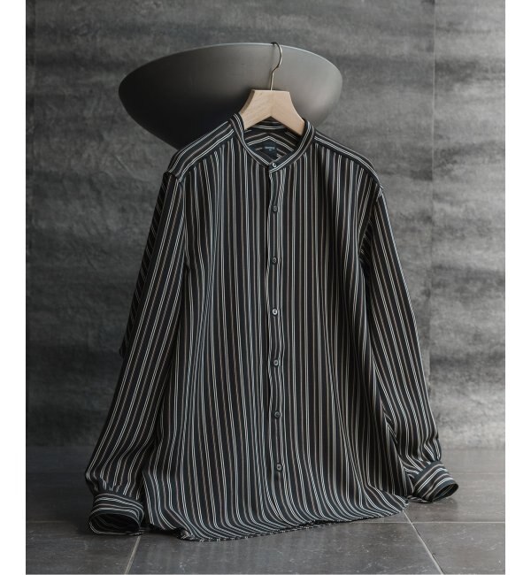 パターンデシン スタンドカラーシャツ|EDIFICE(エディフィス)の通販