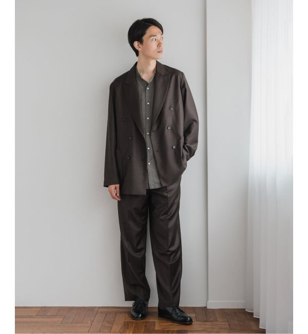 【Loro Piana Fabric】ダブルブレスト ジャケット