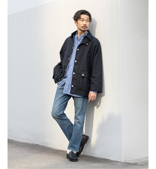 Barbour / バブアー】417別注 OS BEDALE ”CORDURA combat wool