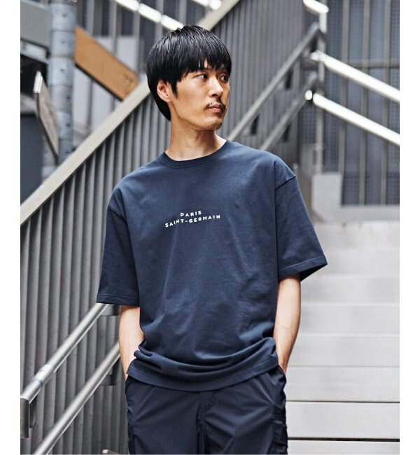 入荷 パリサンジェルマンPSG バッグプリントエンブレムＴシャツ - トップス