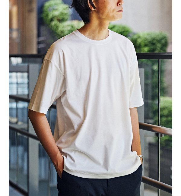 追加販売》アルビニスタ スムース クルーネック Tシャツ|EDIFICE