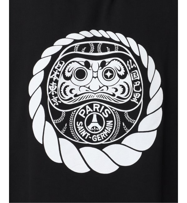 Paris Saint-Germain×Makoto Yamaki】DARUMA プリントTシャツ|EDIFICE