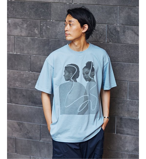 AICON × EDIFICE】グラフィックプリント Tシャツ|EDIFICE(エディフィス