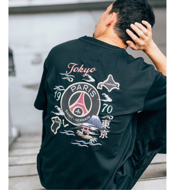 Paris Saint-Germain】TOKYO刺しゅう Tシャツ|EDIFICE(エディフィス)の