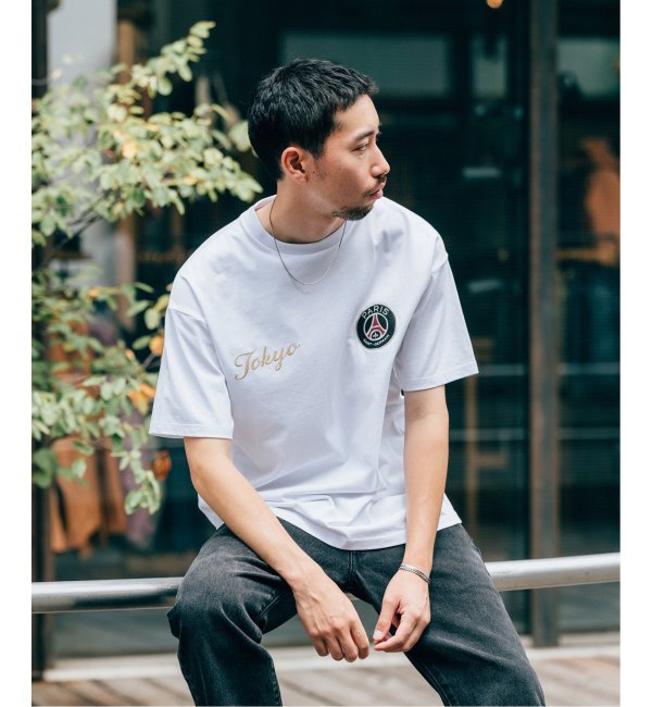 【Paris Saint-Germain】TOKYO刺しゅう Tシャツ