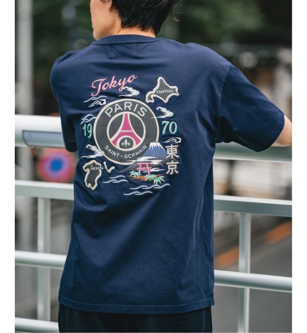 Paris Saint-Germain】TOKYO刺しゅう Tシャツ|EDIFICE(エディフィス)の