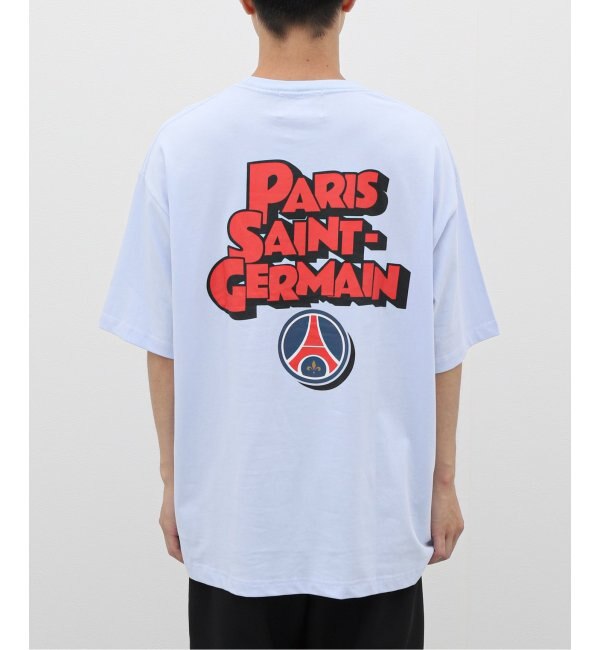 Paris Saint-Germain】カートゥーンロゴ プリントTシャツ|EDIFICE