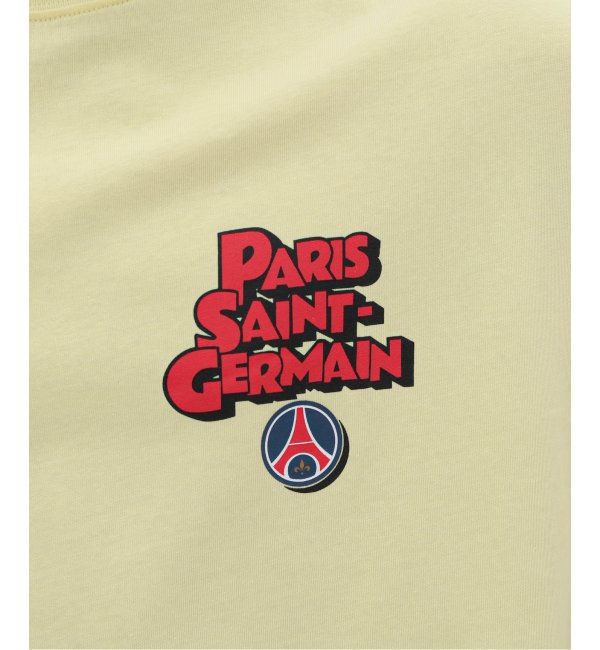 Paris Saint-Germain】カートゥーンロゴ プリントTシャツ|EDIFICE