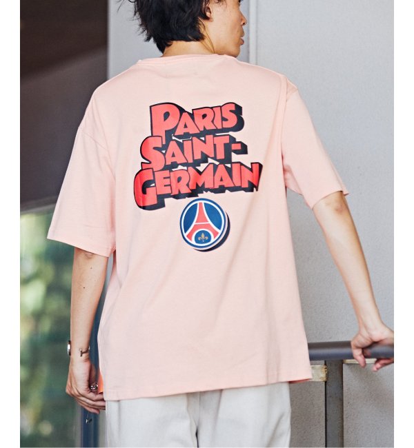 Paris Saint-Germain】カートゥーンロゴ プリントTシャツ|EDIFICE