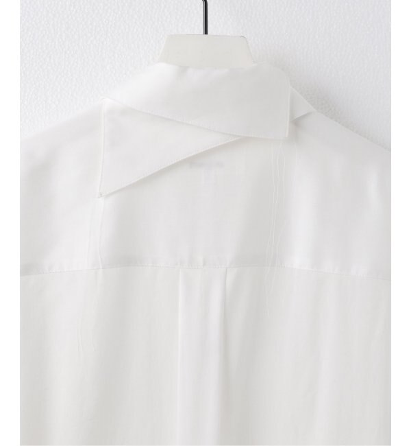 【SULVAM / サルバム】ASYMMETRY STAND COLLAR SHIRT