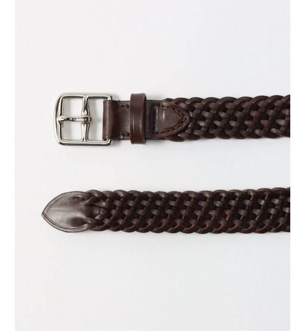 BEORMA / ベオーマ】28mm BASKET WEAVE PLAITED BELT|EDIFICE