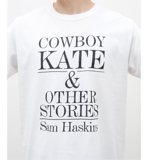 COUTURE D`ADAM/クチュールドアダム】Cowboy Kate logo Tシャツ