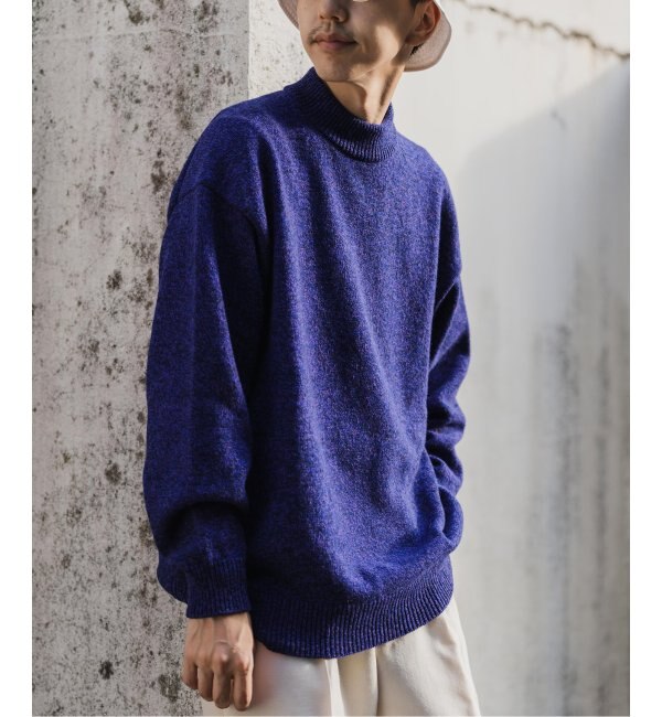 セール即納】 ATON - ATON ADAM ET ROPE別注 CREWNECK PULLOVER 漆の