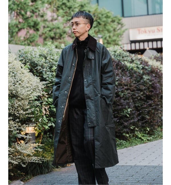 【Barbour / バブアー】OVERSIZE WAX BURGHLEY / バーレー