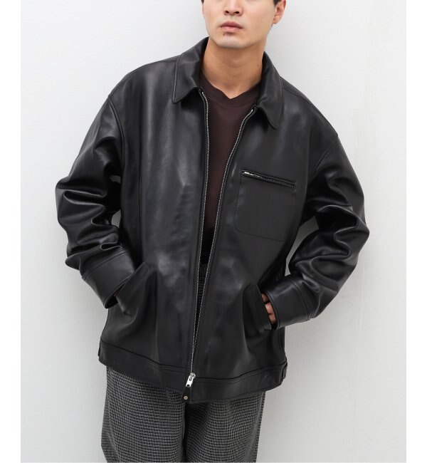 Schott / ショット】LEATHER TRACKER JKT|EDIFICE(エディフィス)の通販